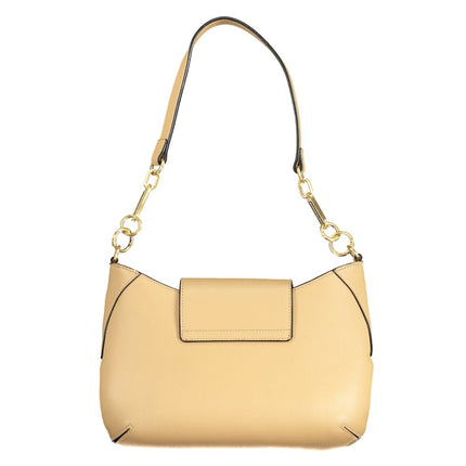 Beige Polyethylene Handbag