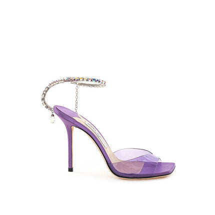 Purple Raso Sandal