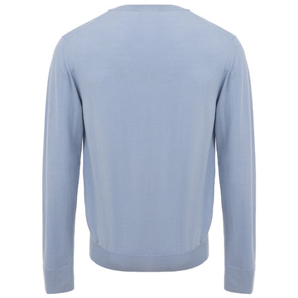 Light Blue Wool Sweater