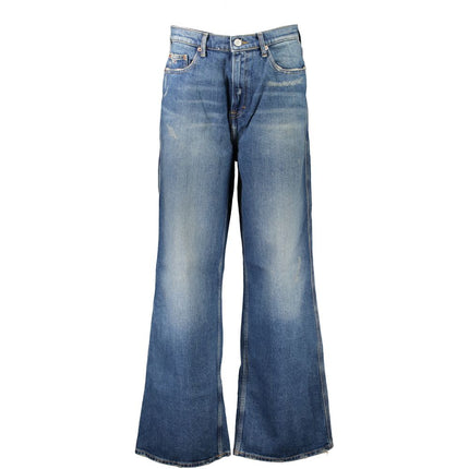 Blue Cotton Jeans & Pant