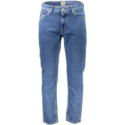 Blue Cotton Jeans & Pant