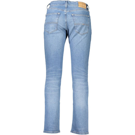 Light Blue Cotton Jeans & Pant