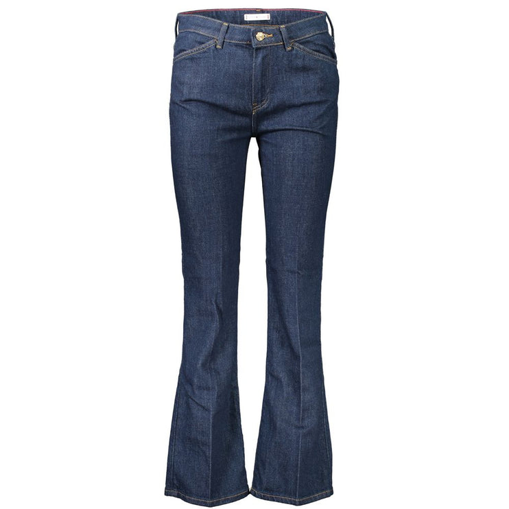 Blue Cotton Jeans & Pant