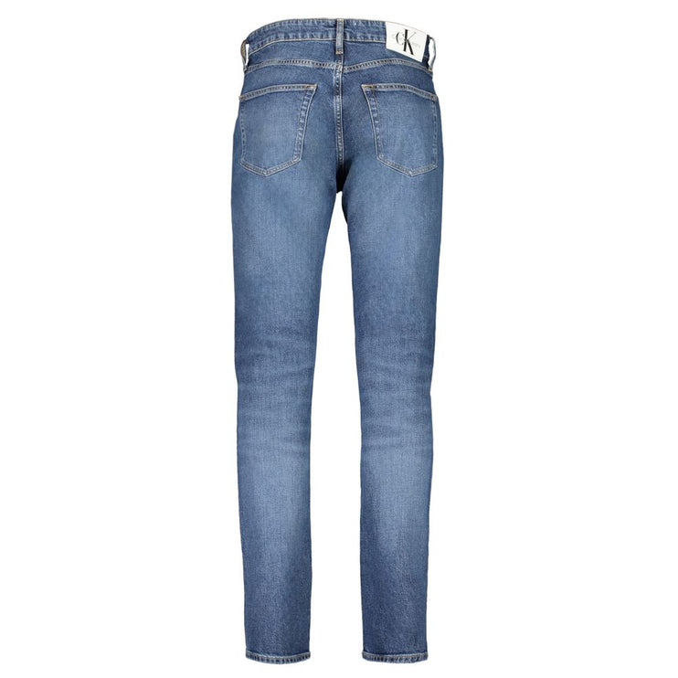 Blue Cotton Jeans & Pant