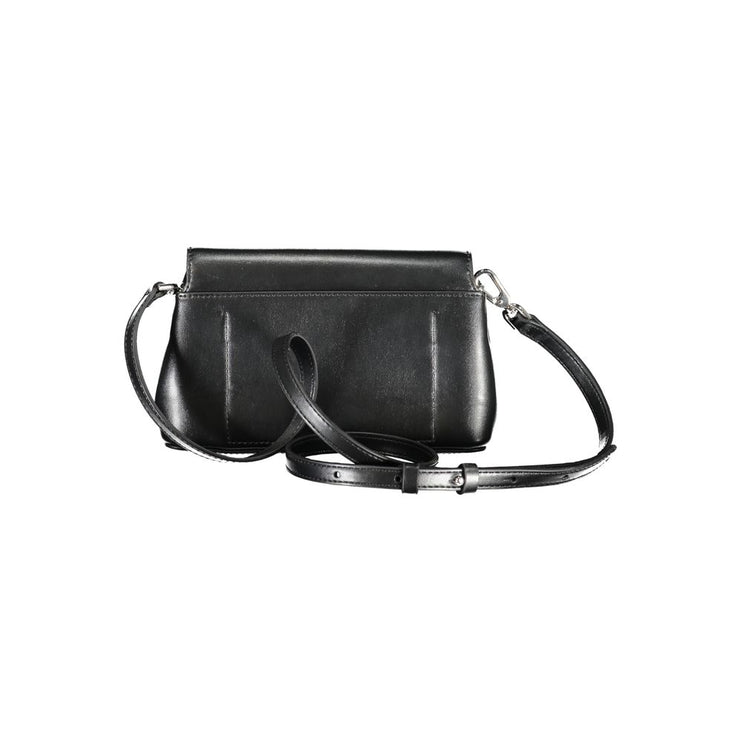 Black Polyester Handbag