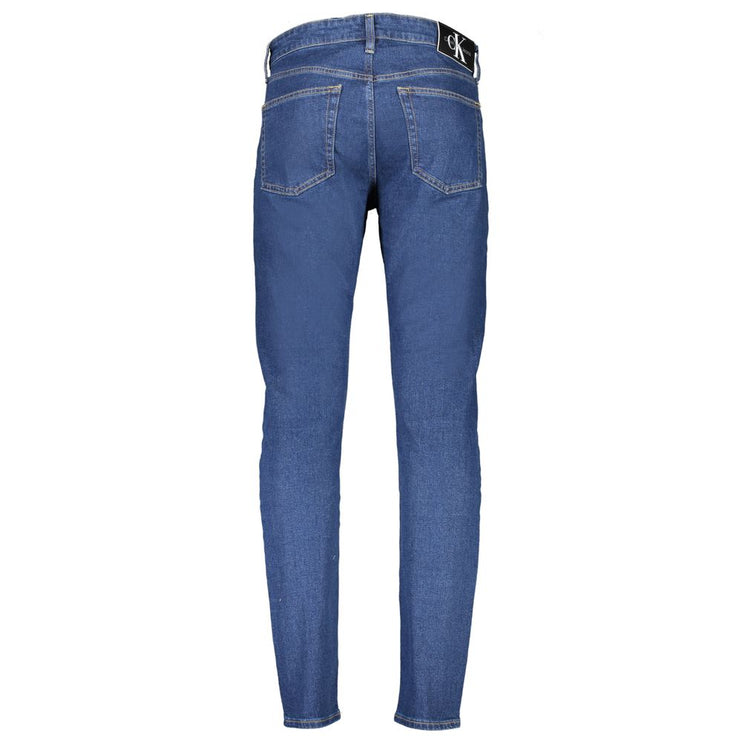 Blue Cotton Jeans & Pant