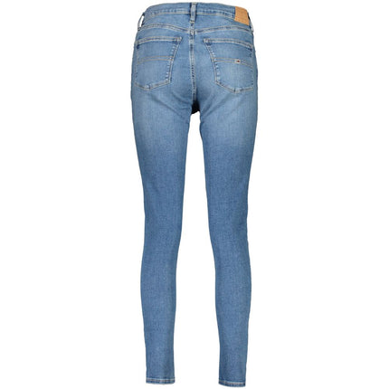 Blue Cotton Jeans & Pant