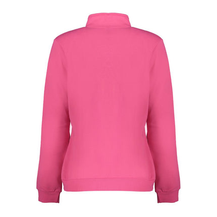 Pink Cotton Women Sweater