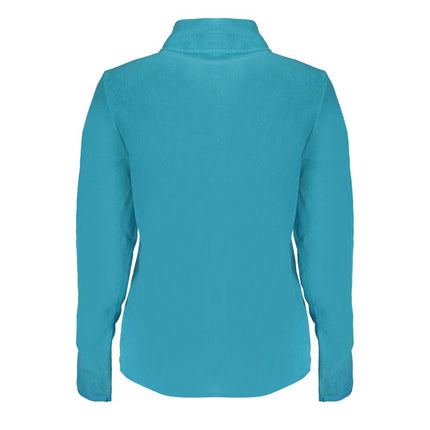 Light Blue Polyester Women Sweater