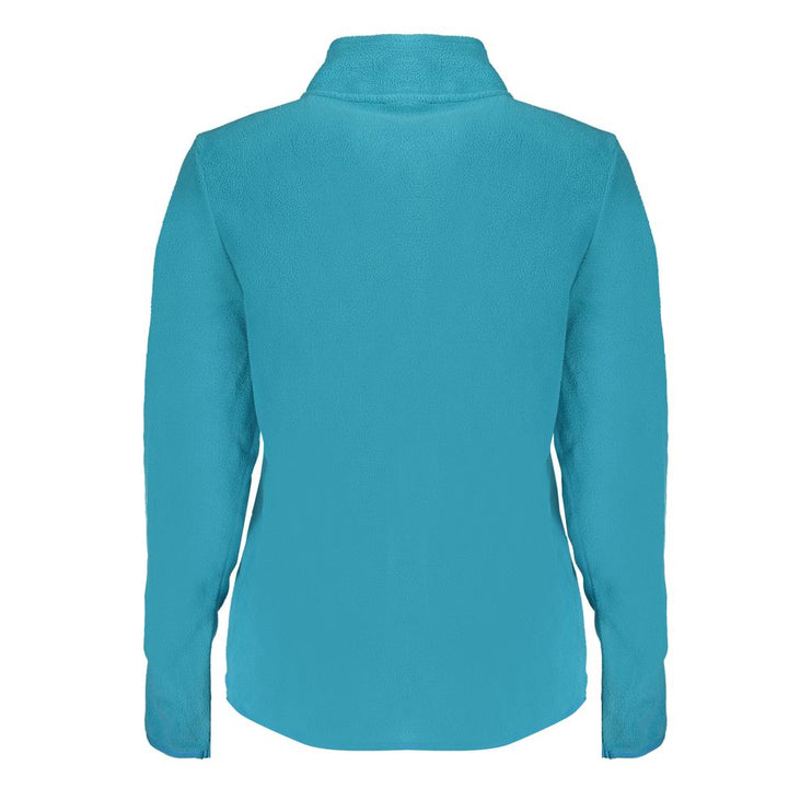 Light Blue Polyester Women Sweater