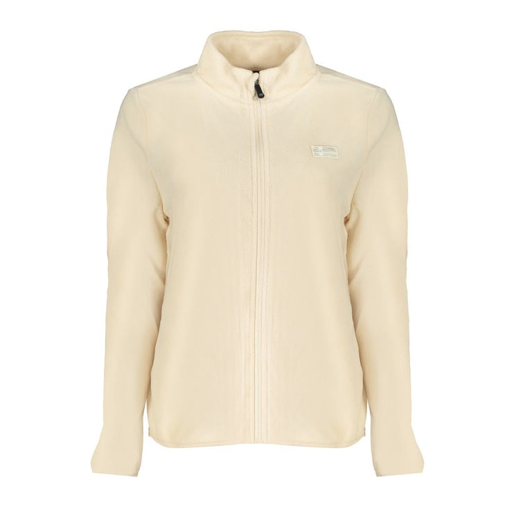 Beige Polyester Women Sweater