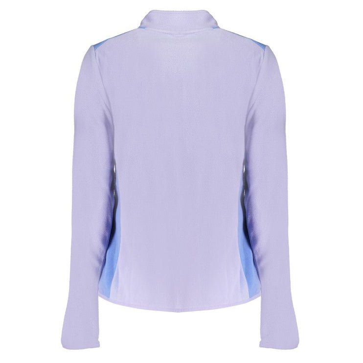 Purple Polyester Women Sweater