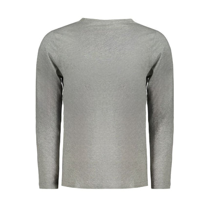 Gray Cotton Men TShirt