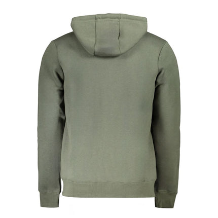 Green Cotton Men Sweater