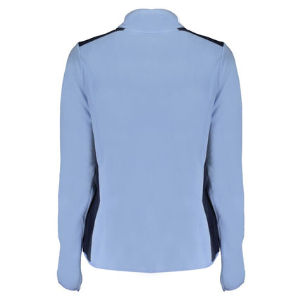 Light Blue Polyester Women Sweater