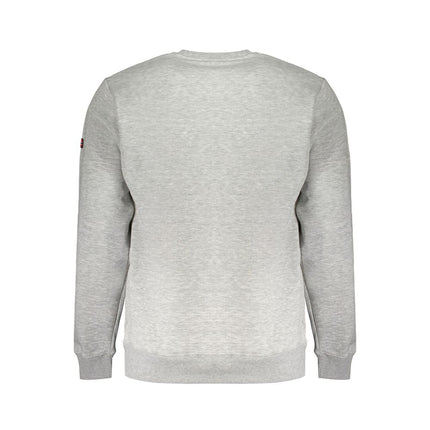 Gray Cotton Men Sweater