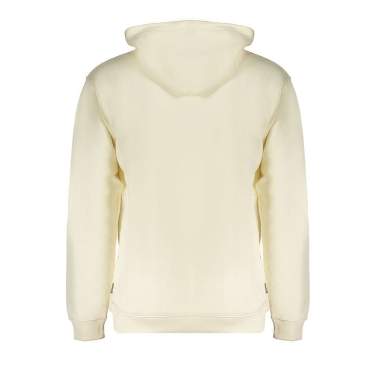 Beige Cotton Men Sweater