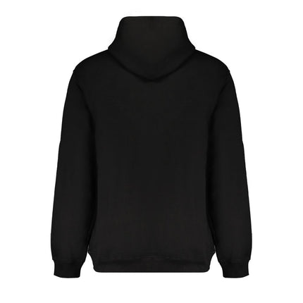 Black Cotton Men Sweater