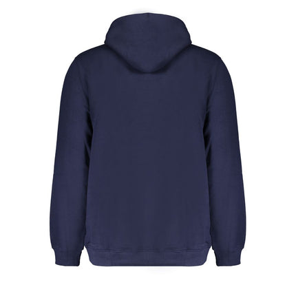 Blue Cotton Men Sweater