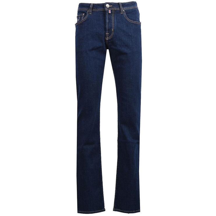 Blue Cotton Jeans & Pant