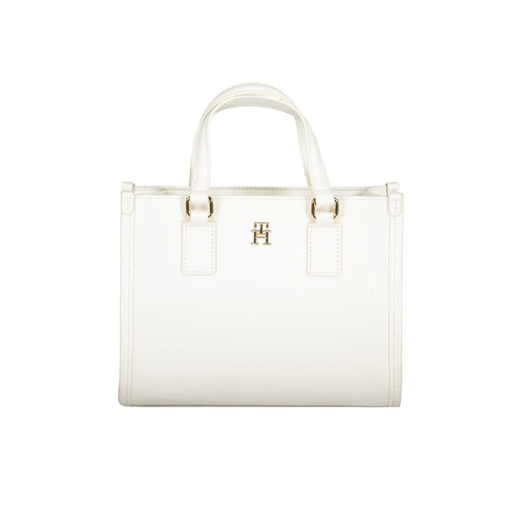 White Polyethylene Handbag