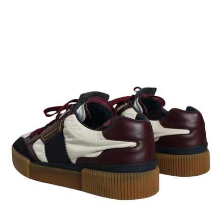 Multicolor Miami Leather Low Top Sneakers Shoes