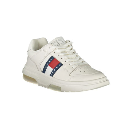 White Leather Women Sneaker