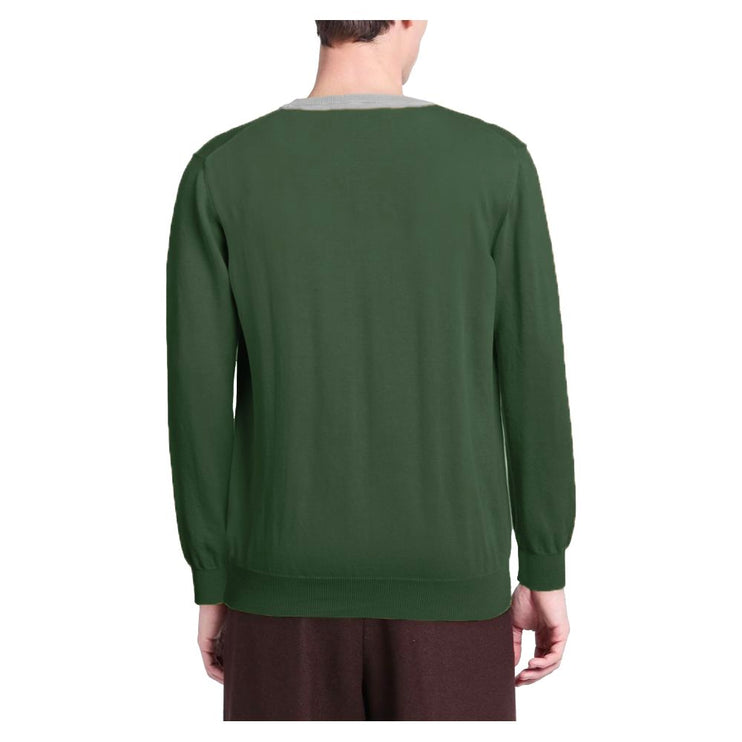 Green Wool Sweater