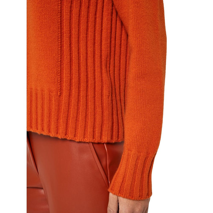 Orange Cashmere Sweater