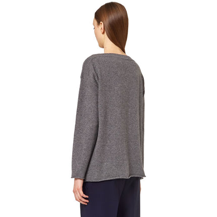 Gray Cashmere Sweater