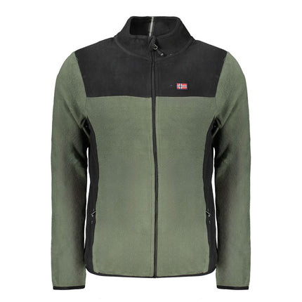 Groene polyester trui