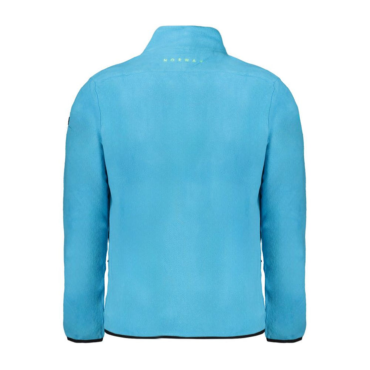 Maglione in poliestere azzurro