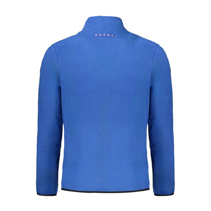 Blue Polyester Men Sweater