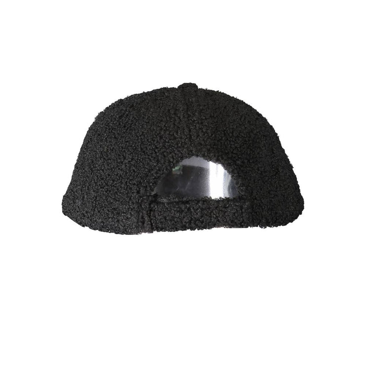 Black Polyester Men Cap