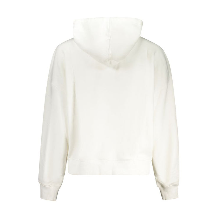 White Cotton Women Sweater