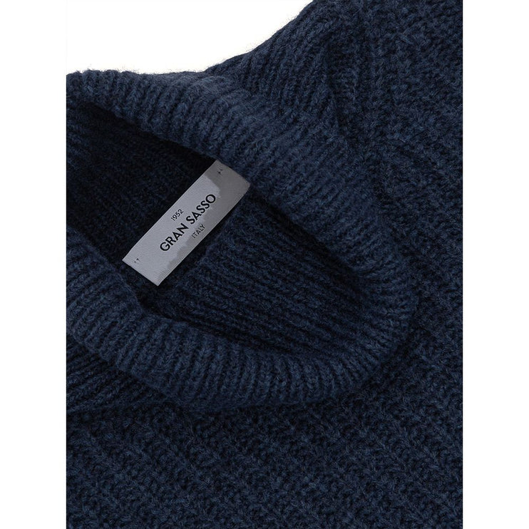 Blue Wool Sweater