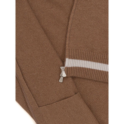 Brown Cashmere Jacket