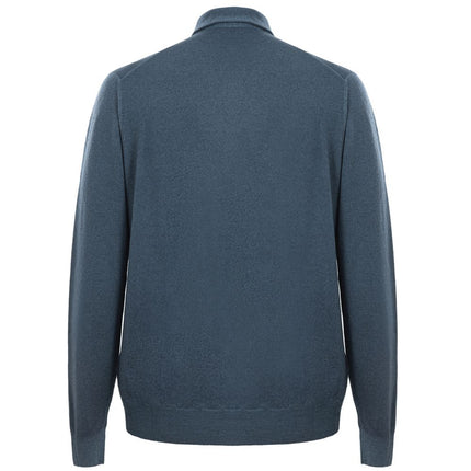 Blue Wool Sweater