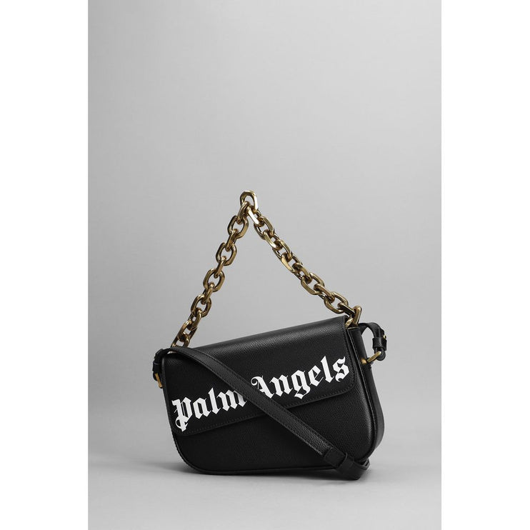 Black Leather Crossbody Bag