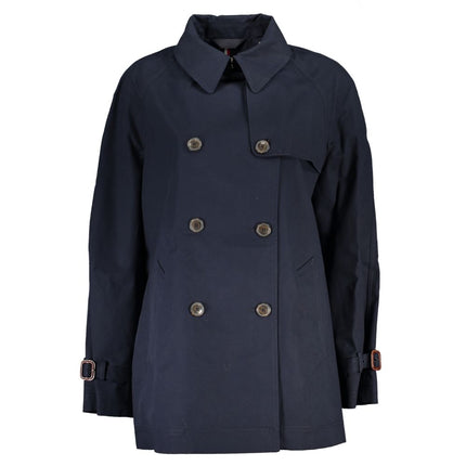 Blue Cotton Jackets & Coat