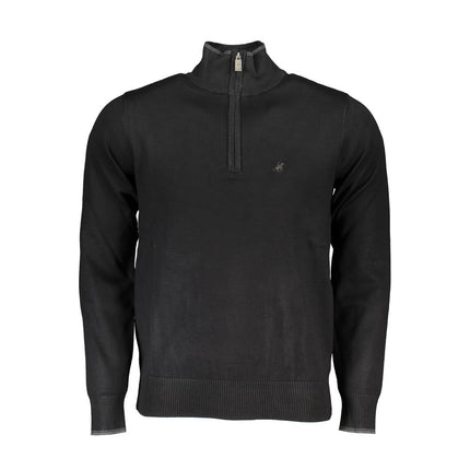 Black Nylon Sweater