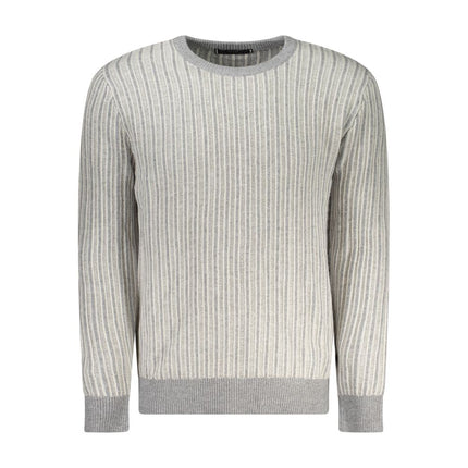 Gray Polyester Sweater