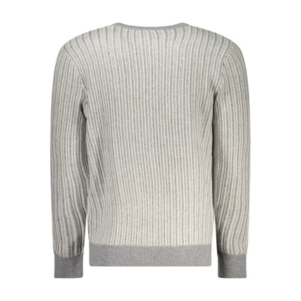 Gray Polyester Sweater