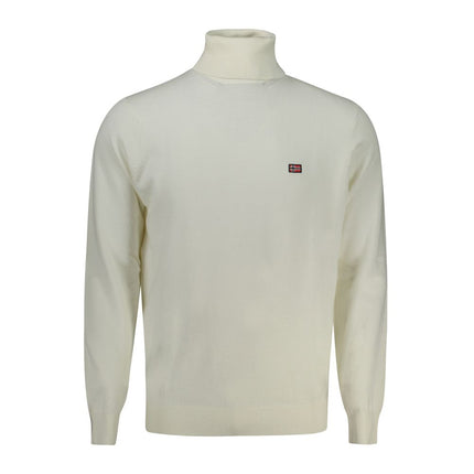 White Polyester Sweater