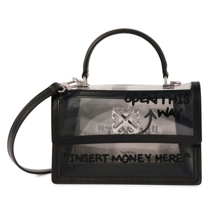 Black Pvc Crossbody Bag