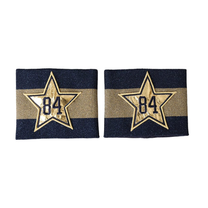 Black Gold Logotipo Star 84 Viscose Wutband