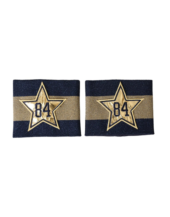 Black Gold Logotipo Star 84 Viscose Wutband