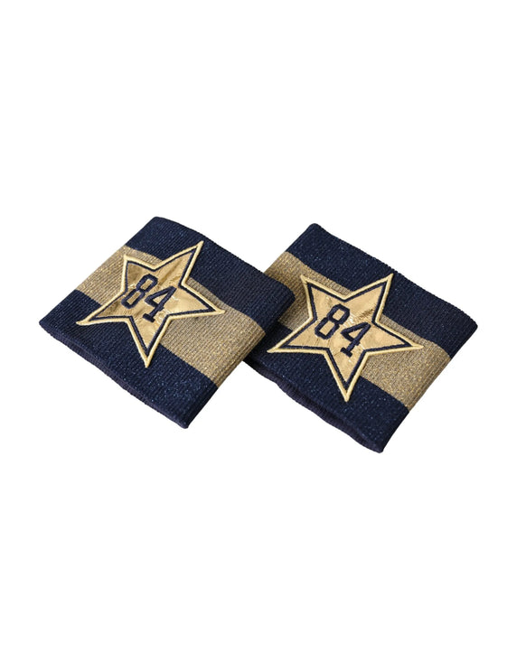 Black Gold Logotipo Star 84 Viscose Wutband