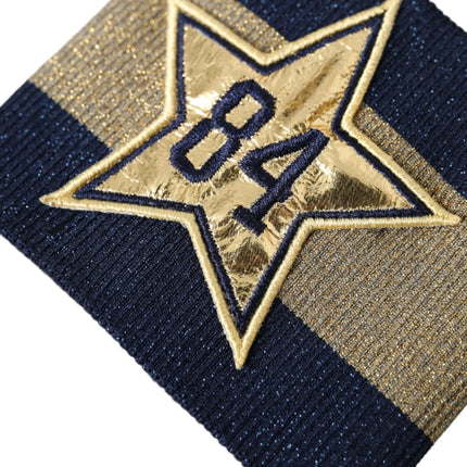 Black Gold Logotipo Star 84 Viscose Wutband