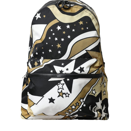 Bolsa de mochila de nylon multicolor estrellas de nylon